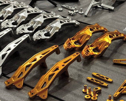CNC mid controls kit for Harley-Davidson, detail view