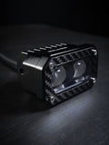 Black3 BK31 LED spot light for Harley-Davidson, black anodized finish