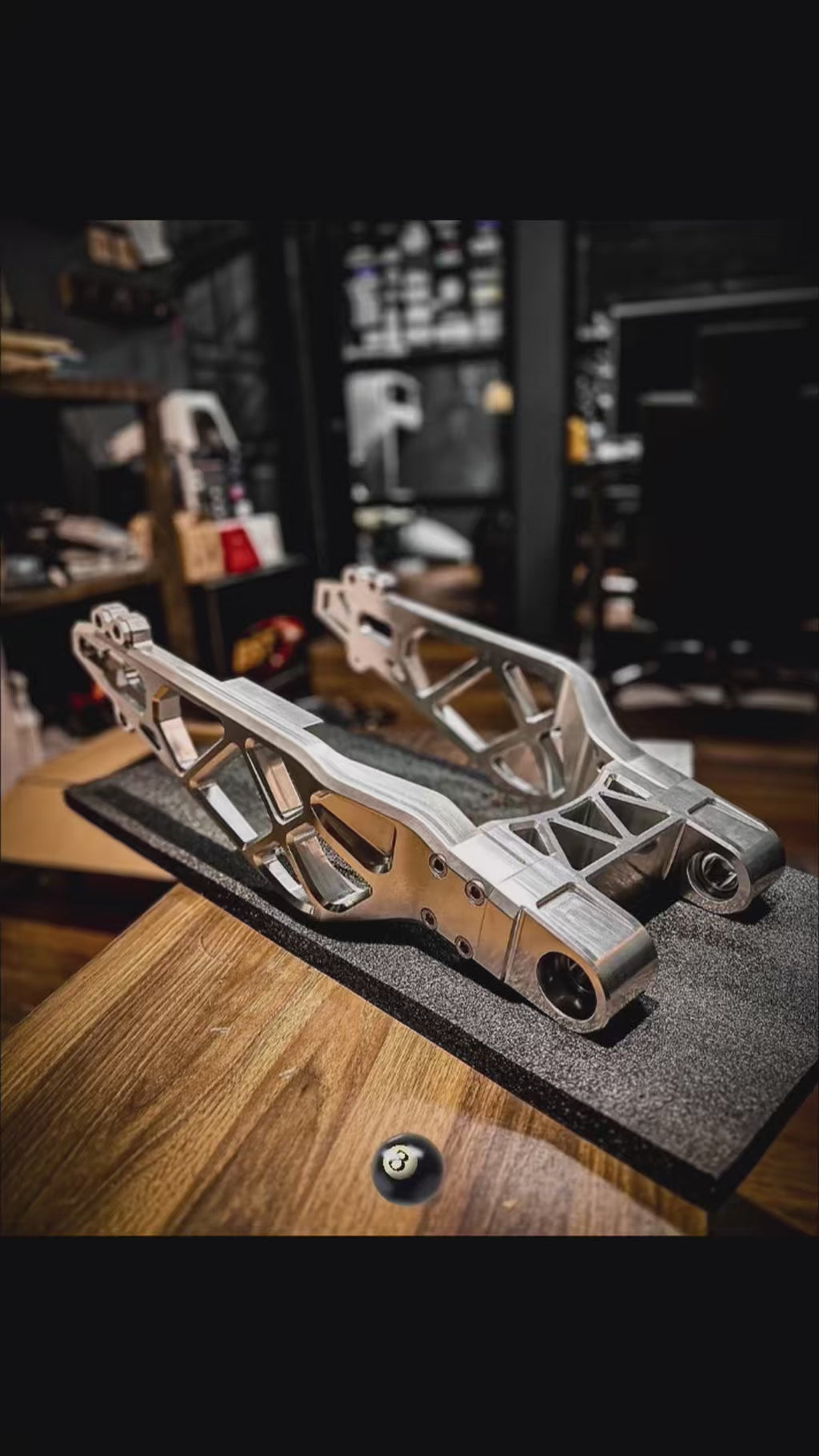 Black3 Performance Forged Rear Swingarm